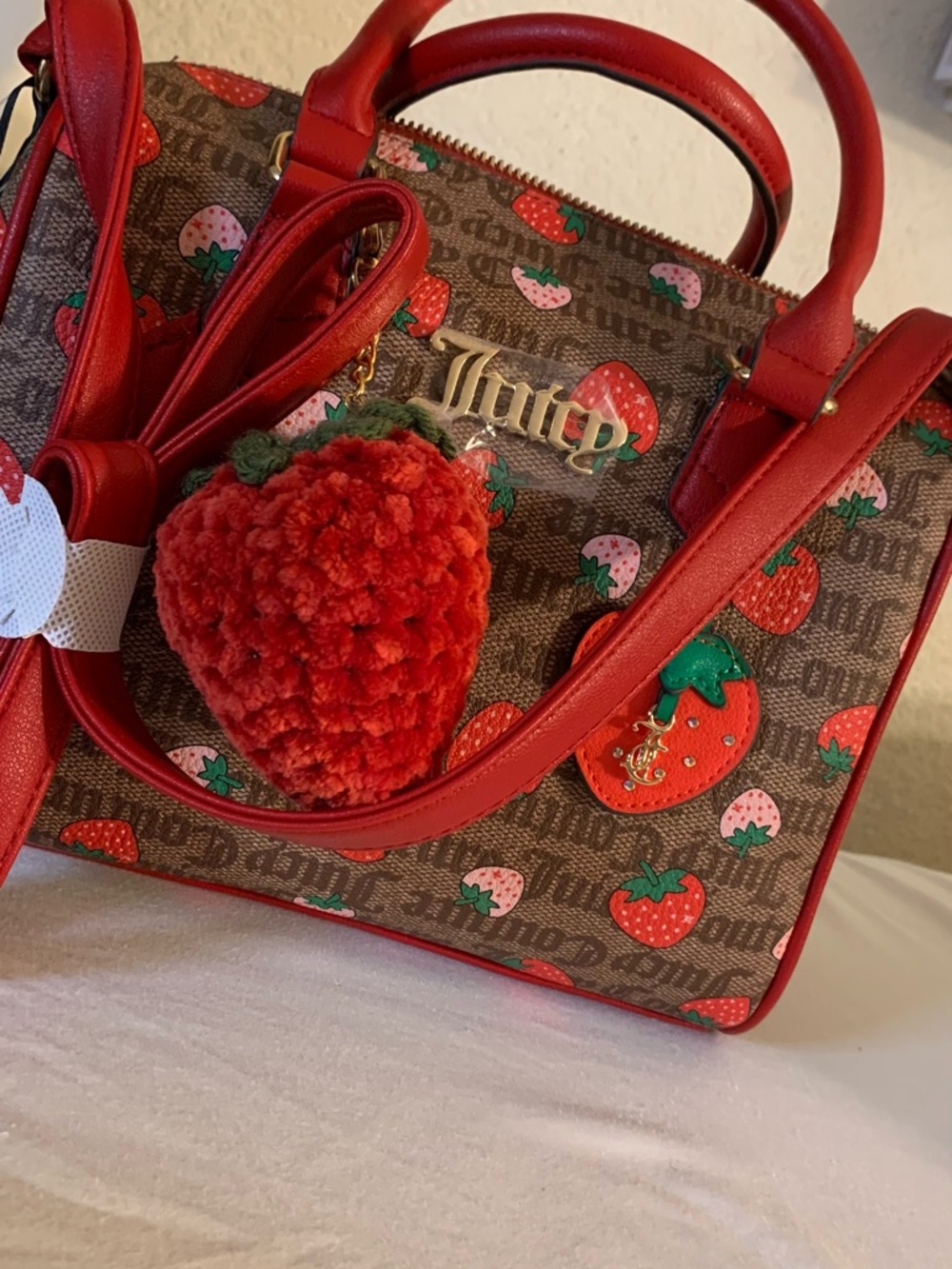 BNWT Juicy Couture “Freshly Picked” Satchel Purse